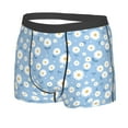 thumbnail image 2 of Naloa Daisies Flowers Print Mens Underwear - Boxers for Men, Classic Briefs for Men, 2 of 9