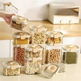 thumbnail image 4 of Silicone Extensible Hermétique - Pot Scellé pour Grains de Cuisine et Aliments en Vrac, 4 of 7