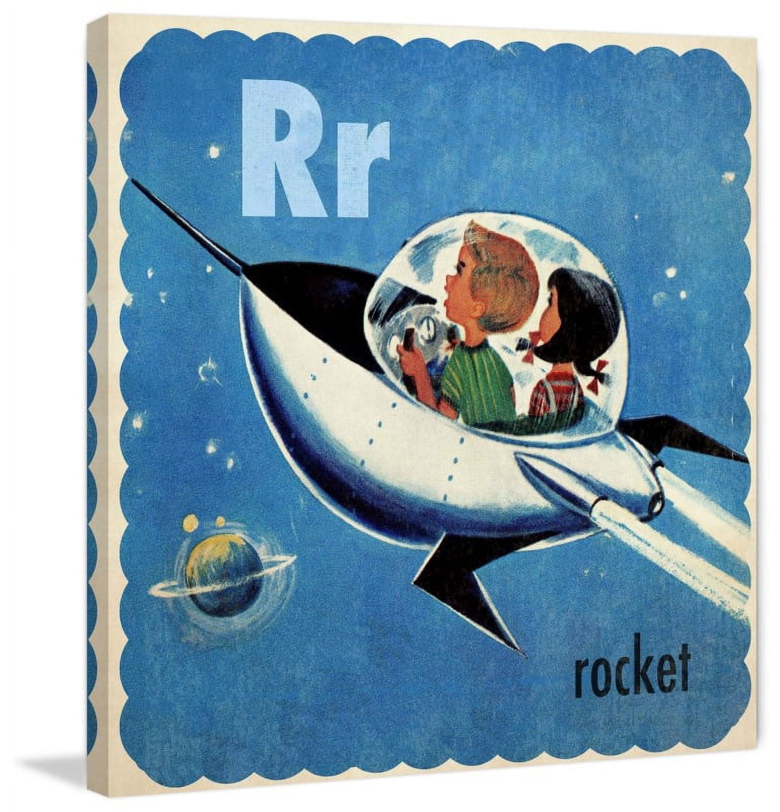 Marmont Hill "Rocket" by Curtis Painting Print on Canvas