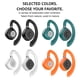thumbnail image 3 of Bearachild Auricular compatible con Bluetooth para adultos con caja de carga Auriculares con micrófono recargable con cancelación de ruido Cables de audio/vídeo Negro, 3 of 6