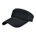thumbnail image 2 of Meidiya Women Sun Visor Hat Wide Brim Knitted Hats Elastic Sports Hat Empty Top Quick Drying Sun Protection Hat, 2 of 8
