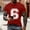 Red, variant on VgaVtl Summer T Shirts for Men Big and Tall Short Sleeve Clothes for Men Shirts Running Graphic White Sports Casual Tops