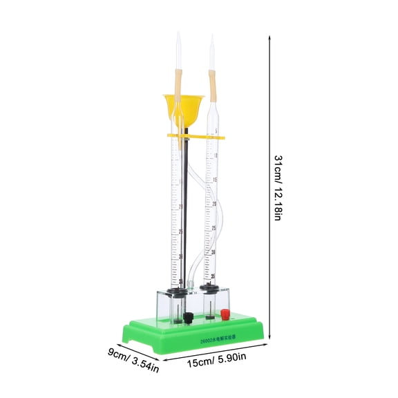 Water Electrolysis Experiment Device Electrolyte Testing Kit