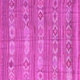 thumbnail image 1 of Ahgly Company Indoor Square Abstract Pink Contemporary Area Rugs, 4' Square, 1 of 4