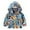 Grey, variant on Kids Lightweight Windbreaker Hooded Cartoon Graphic Outerwear Jacket Navy 12-18 Months