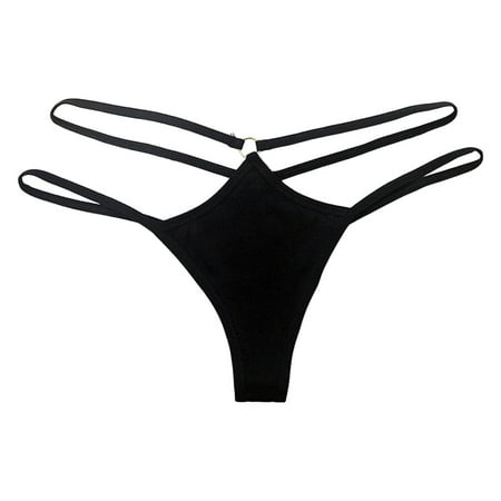 

Qingsaizhen Briefs Women Panties Solid Color Sexy Breathable Low Waist Ladies Underpants for Inner Wear