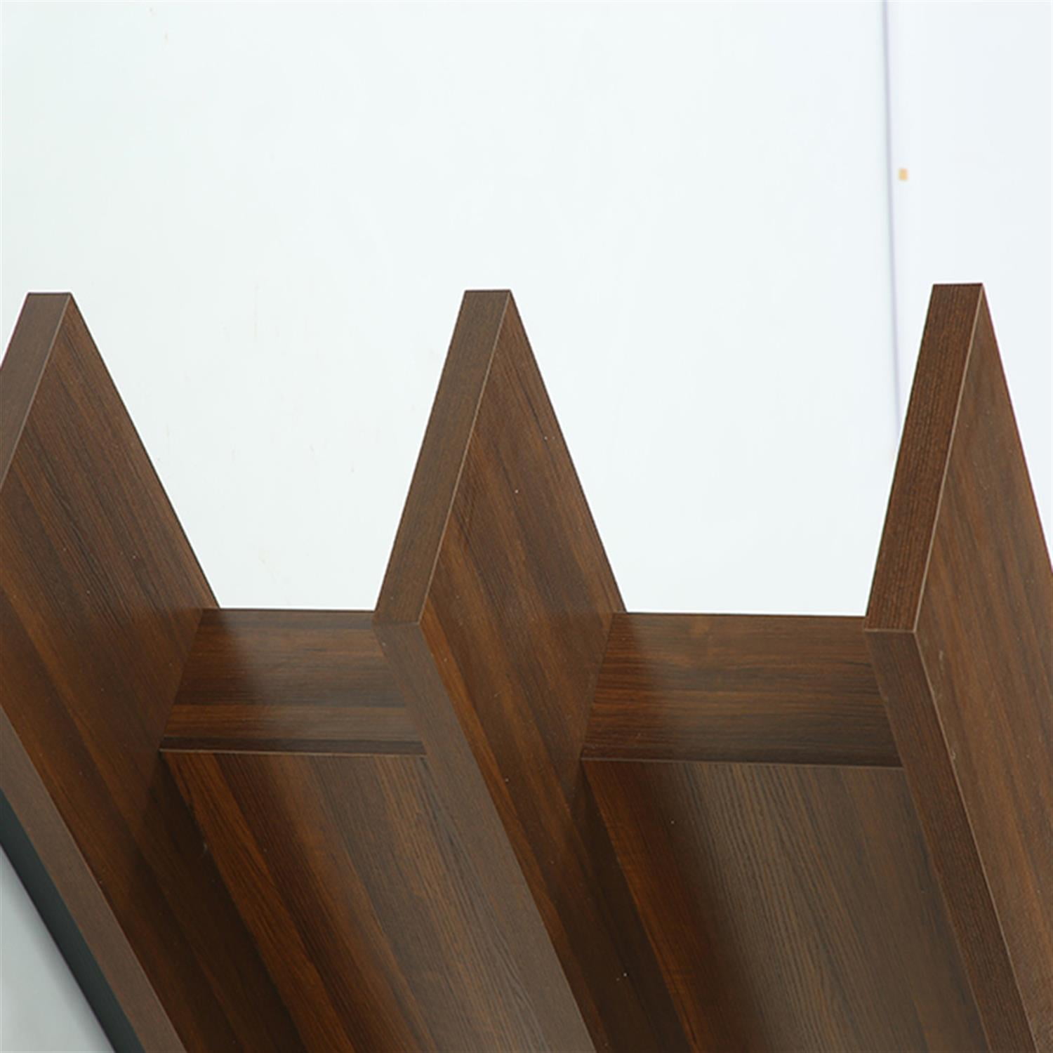 Demi Bonn 63" Console Table, 3-Tier Farmhouse Entryway Table Sofa Table with Storage Shelves for Hallway, Bedroom, Living Room, Brown