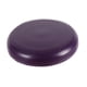 thumbnail image 1 of Fundas impermeables para taburetes de bar de PU para cojines de asiento de silla redondos con goma Púrpura, 1 of 6