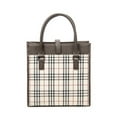 thumbnail image 5 of Pre-Owned Burberry Beige/Brown Flat Tote Shoulder Bag Nova Check Canvas, 5 of 8