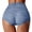 Navy, variant on Women Sexy Lace Underwear High Waist Tummy Control Soft Breathable Panties Briefs (Red, L)