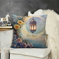 thumbnail image 2 of YINGXI  Ramadan Kareem Pillow Covers, Seasonal Spring Pillowcase Ramadan Deocrations Throw Pillows Moon Flower Lantern Decorative Outdoor Cushion Case for Home Party Decor 18x18in, 2 of 5