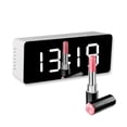 thumbnail image 3 of Reloj Despertador Digital LED Sweethay Temperatura Espejo de Maquillaje Rectángulo HA3237-01B, 3 of 6