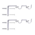 thumbnail image 2 of hometrends Double Curtain Rod Bracket Set, 1.58 cm. (5/8 in.) Diameter, 2 of 4