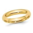 thumbnail image 1 of Ladies 10K Yellow Gold 4mm Polished Wedding Band Ring, 1 of 5