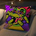 thumbnail image 2 of Funda de almohada de terror Fnaf, funda de cojín cuadrada, funda de almohada de lujo, funda de almohada suave, funda de almohada para sofá, coche, cama, habitación, Dakimakura, regalo de boda, 2 of 5