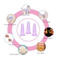 thumbnail image 4 of 8PCS Cupping Cup Set Creative Silicone Facial Massage Cup Therapy Cup, 4 of 10