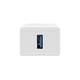 thumbnail image 3 of Adaptador AC BROBOTIX USB a USB C con Cable Tipo C Negro, 3 of 5