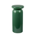 thumbnail image 5 of JONATHAN Y Miles 22.75" Mid-Century Modern Metal Sleek Cylinder Drink Table, Green, 5 of 8