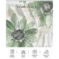 thumbnail image 5 of Green Floral Bed Skirt Vintage Flowers Bed Skirts King Size 18 Inch Drop, Wrap Around Dust Ruffle&nbsp;Bedskirt with Adjustable Elastic Belt for Queen Size Beds, 5 of 7