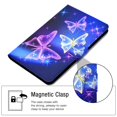 thumbnail image 5 of Dteck Case For Amazon Kindle Fire HD8 10th Generation HD8 Plus (2020 Released) 8 inch,Slim Patterned PU Leather Card Wallet Case Protective Kickstand Shockproof Folio Cover ,13-Butterfly, 5 of 6