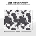 thumbnail image 2 of Sikiie Black And White Sheeps Dish Drying Mat, Kitchen Counter Mat, Self Drying Mat for Kitchen Counter Dish Drying Pad ,for Dishes, Utensils, Pots and Pans（24" x 18"）, 2 of 7