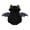 Black Blue, variant on RUINIXCW Baby Bat Halloween Costume Wing Design Warm Plush Sleeveless Hooded Romper