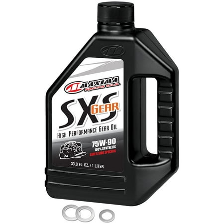 Tusk Drivetrain Oil Change Kit with Maxima Oil For Yamaha RHINO 660 4x4 2004-2007