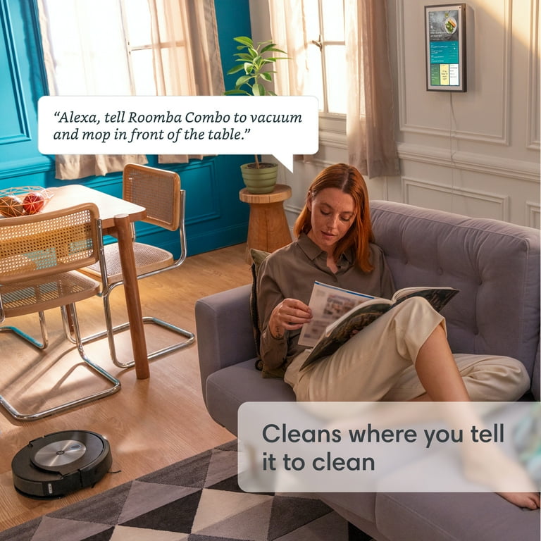 iRobot® Roomba Combo™ j7+ Robot Vacuum and Mop - Walmart.com