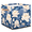Multicolor 2, variant on CURLYOOT Lotus Flower Cube Storage Bin, 13 x 13 x 13 Storage Cube Bins for Organizing, Floral Pink Fabric Foldable Baskets with Handles for Closet, Shelves, Clothes