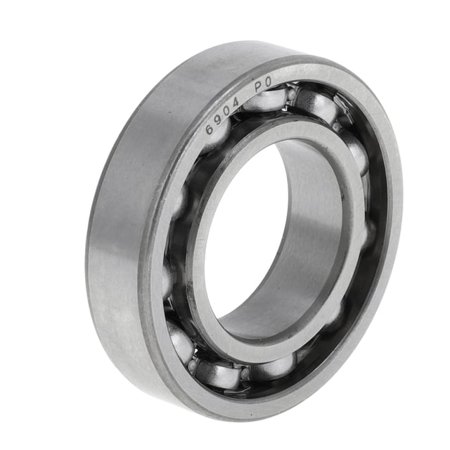 Unique Bargains 6904 Roulements à Billes Rainures Profondes P0 20x37x9mm Roulements Lubrifiés Type Ouvert Argenté Roue de Trottinette Planche à Roulettes