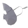 thumbnail image 1 of Máscara Facial Completa con Diseño de Visera Ajustable 7.09" A Prueba de Viento Protección UV del Sol Gris, 1 of 6