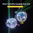 thumbnail image 1 of Lámpara de decoración de patio de jardín al aire libre con luz de árbol colgante de bola de mariposa solar LED Likrtyny Oficina Multiescena Multifunción, 1 of 9