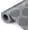 Grey Grid, variant on Non-Adhesive Shelf Liner Roll - Easy to Cut EVA Shelf Drawer Liners,  No-Slip Cabinet Drawer Mat for Kitchen, Refrigerator, Bathroom, 12" x 118", Grey