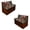 Deer American Flag Camo, variant on ZUXONGSY Bark Texture Print RV Dinette Cushion Covers Wear-Resistan Camper Seat Covers Dinette Booth Stretch RV Couch Protector Include 2 Backrest Cover and 2 Bench Cover