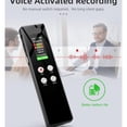 thumbnail image 4 of Digital Voice Recorder Activated with Playback for Lecture Meeting Recording Device Dictaphone ,Portable, 4 of 5