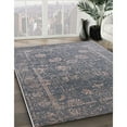 thumbnail image 3 of Ahgly Company Machine Washable Indoor Rectangle Industrial Modern Dark Goldray Area Rugs, 4' x 6', 3 of 7