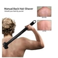 thumbnail image 3 of Back Shaver for Men Foldable Trimmer Adjustable Long Handle Removal Razors Body Leg Back Hair Razor Personal Care 27.5cm 1 Pc (1), 3 of 7