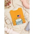 thumbnail image 3 of Independence Day Burger T-Shirt Women -Image by Shutterstock, Female 4X-Large, 3 of 4