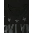 thumbnail image 3 of Hat and Beyond Men's Image Print Brooklyn City Stars Stripes Classic Tee Shirt, 3 of 6