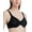Black, variant on Wire Bras for women Full figure minimizer Smoothing bra seamless cups non padded T Shirt underwire support comfortable full coverage womens bras Black 42DDD 42 DDD