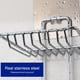 thumbnail image 5 of Ganchos para colgar jabonera de acero inoxidable, estante de almacenamiento para baño, estante de almacenamiento de jabón de pared sin perforaciones, jabonera, 5 of 9