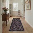 thumbnail image 2 of GENIMO 2'x7' Runner Rug, Machine Washable Non Slip Low Pile Hallway Runner Rug for Kitchen Laundry Room, Contemporary Animal Print, Dusty Brown, 2 of 7