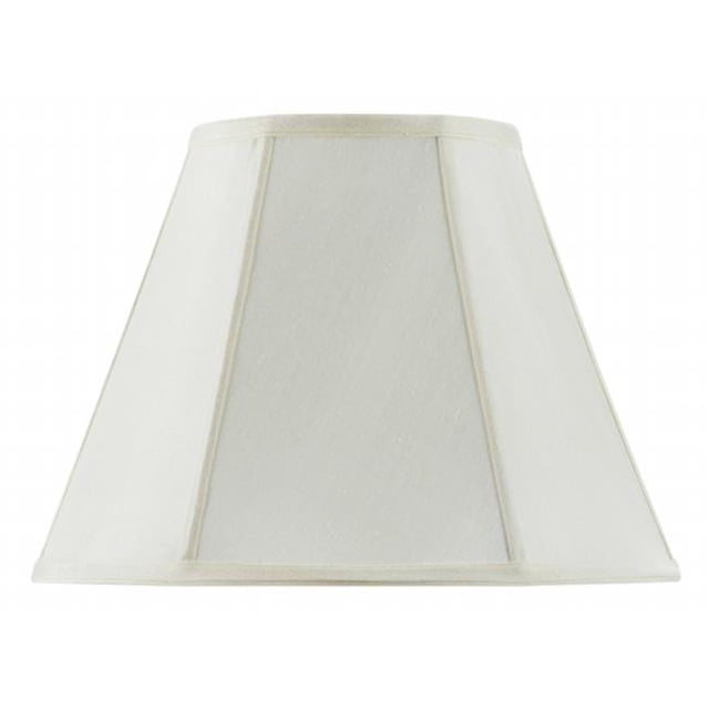 Cal Lighting SH-8106-18-EG 18 in. Vertical Piped Basic Empire Shade- Egg Shell