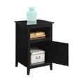 thumbnail image 4 of Pemberly Row Armoire de Rangement en Bois Transitionnelle avec Étagère Noire, 4 of 6