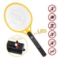 thumbnail image 2 of Kole Imports Rechargeable Handheld Bug Zapper Racket-  2 pack Yellow, 2 of 2
