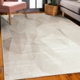 thumbnail image 3 of Ombre Decorative Rug, Fractal Mosaic Form Simplistic Abstract Triangles Color Transition Effect, Quality Carpet for Bedroom Dorm and Living Room, 6 Sizes, Pale Sepia, by Ambesonne, 3 of 4