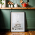 thumbnail image 6 of Alabama State Capitol 01 - Montgomery Alabama Photography Black Framed Wall Art Print 24 x 36 inches, 6 of 8