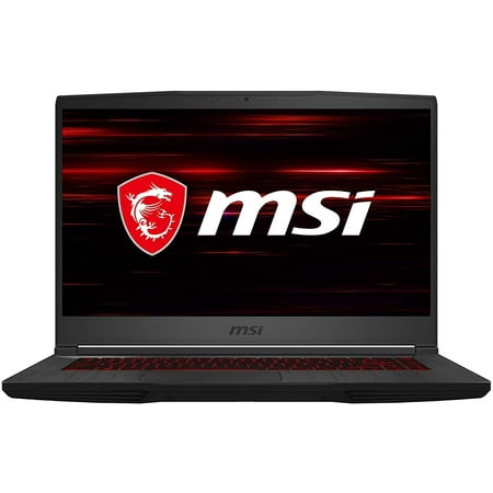 MSI GF63 Thin 9SC-066 15.6" Gaming Laptop, Thin Bezel, Intel Core i7-9750H, NVIDIA GeForce GTX1650, 16GB, 512GB NVMe SSD