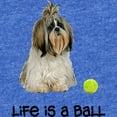 thumbnail image 2 of CafePress - Shih Tzu Life - Cute Infant Baby Football Bodysuit, 2 of 3