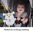 thumbnail image 4 of Fisher-Price Calming Vibes Puppy Soother Portable Sound Machine Plush Toy for Newborns, 4 of 6